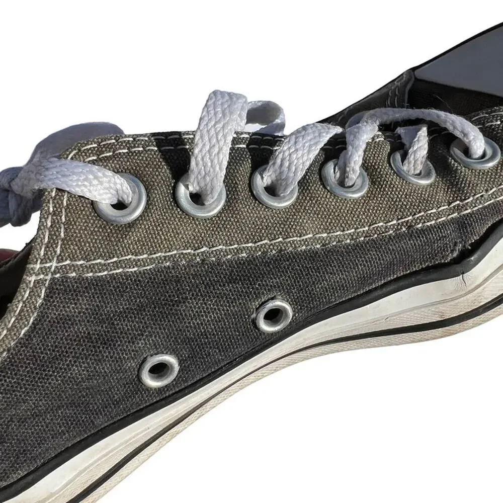 Converse Unisex Sneakers Shoes Chuck Taylor All Star Low Top Athletic Gray Green - Picture 2 of 11